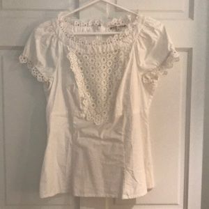 White Nanette Lepore Blouse